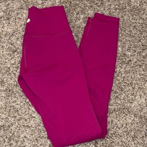 Lululemon wunder train leggings